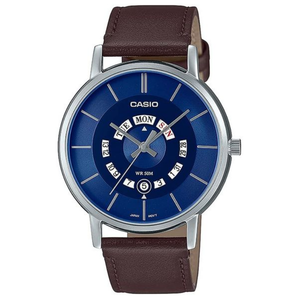 Reloj Casio Hombre MTP B135L 2AVDF 41mm MP-0