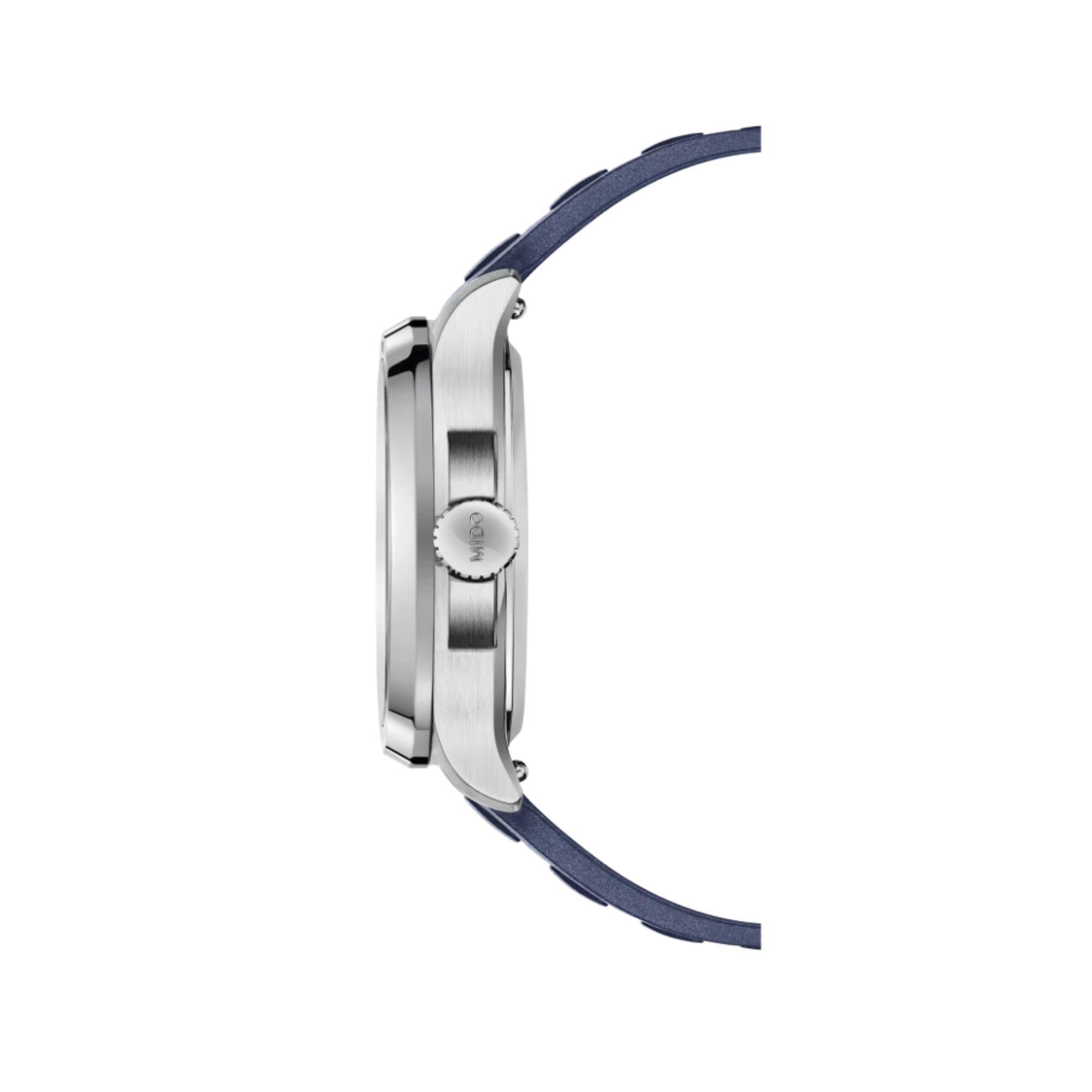 Reloj Mido Multifort Big Date Azul M0495261704100-1
