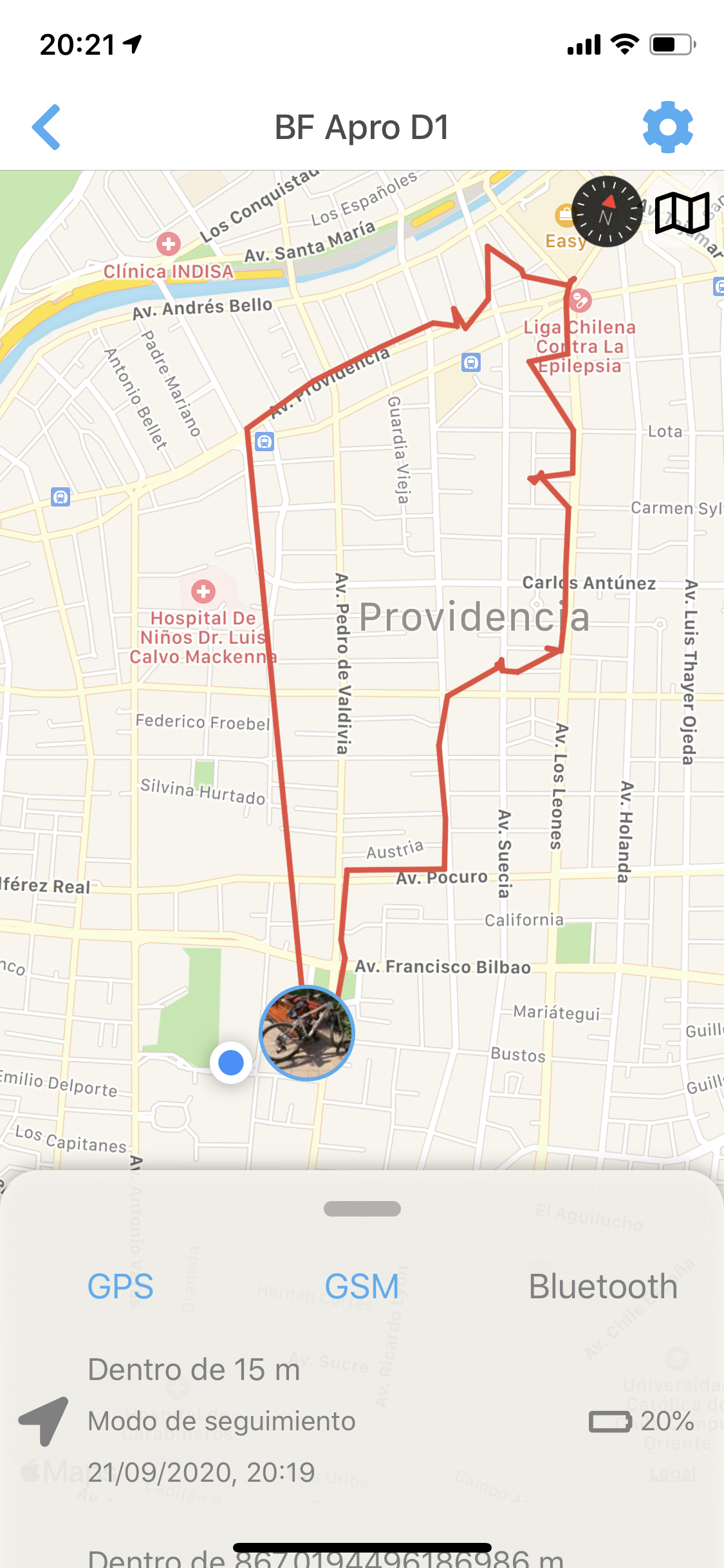 GPS Tracker para Bicicletas Bikefinder | Apro Chile-3