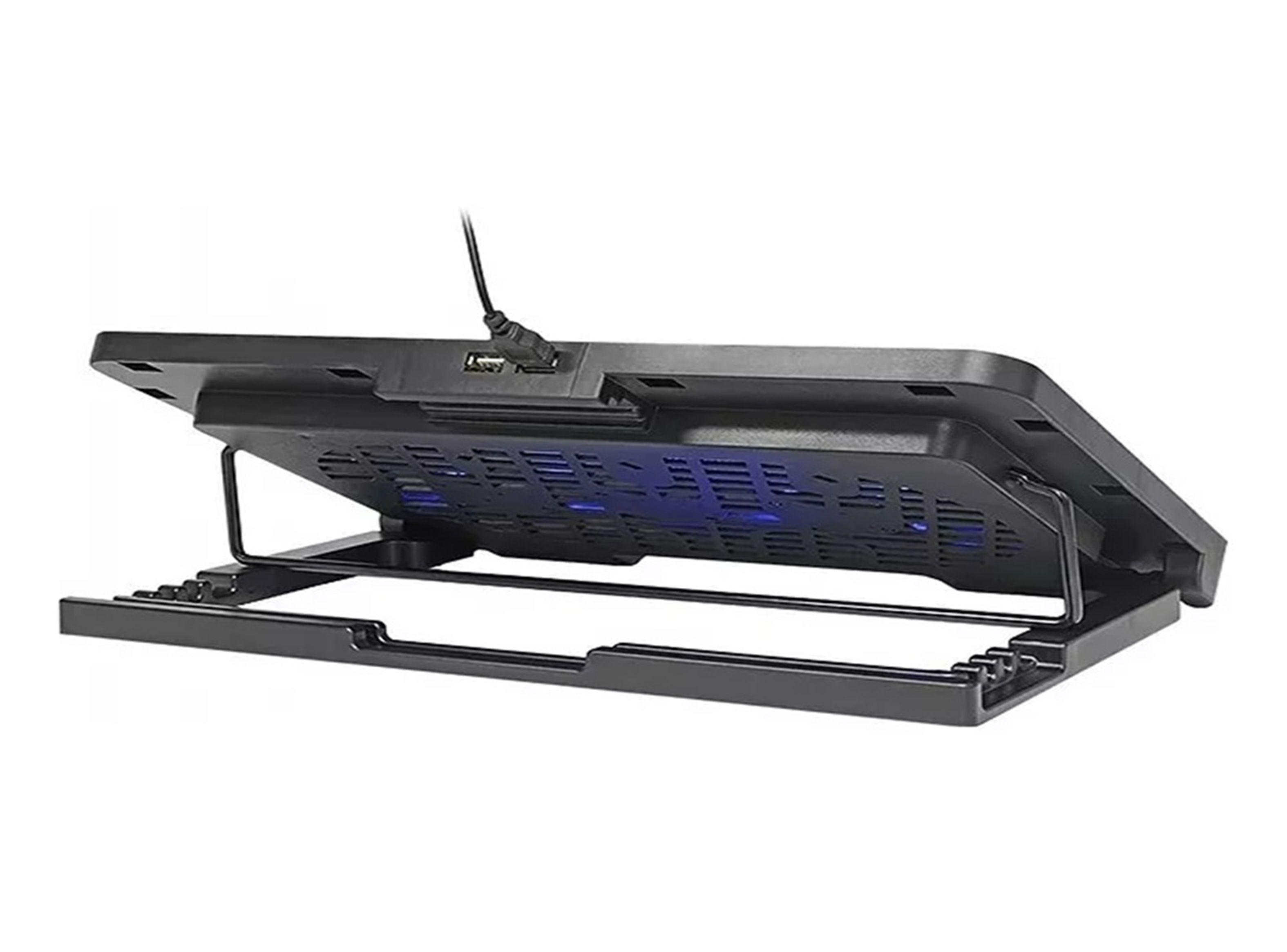 Base Cooler Ventilador Pc Notebook N99 Negro-2