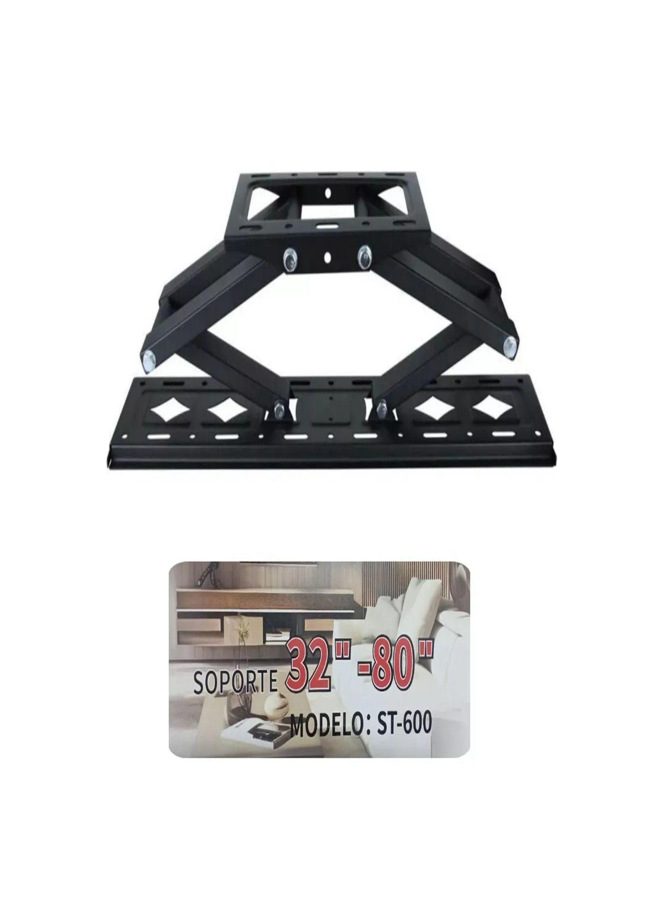 Soporte Base Para Tv Plegable Telescópico 32 A 80 Pulgadas Color Negro-2