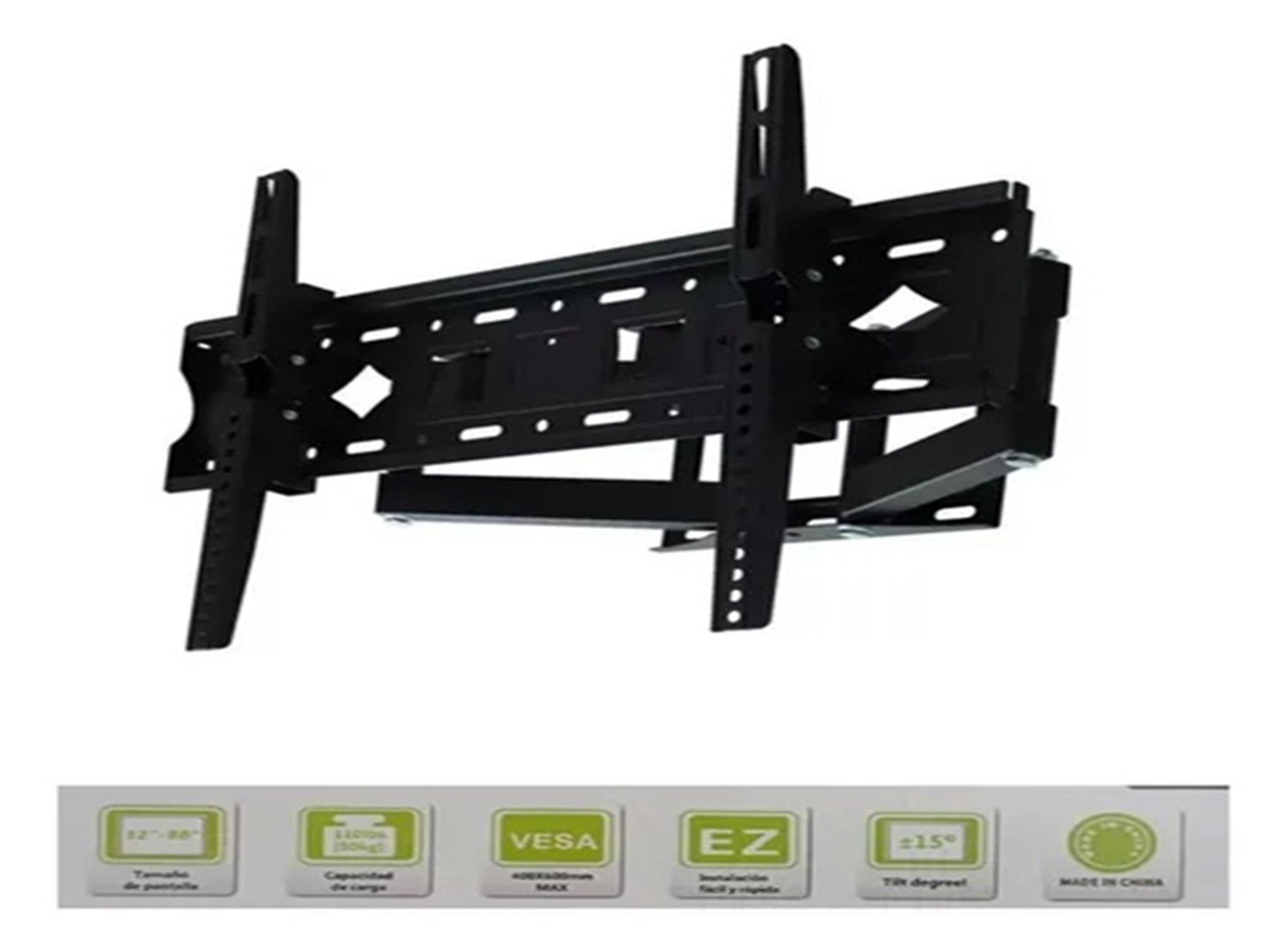 Soporte Base Para Tv Plegable Telescópico 32 A 80 Pulgadas Color Negro-4