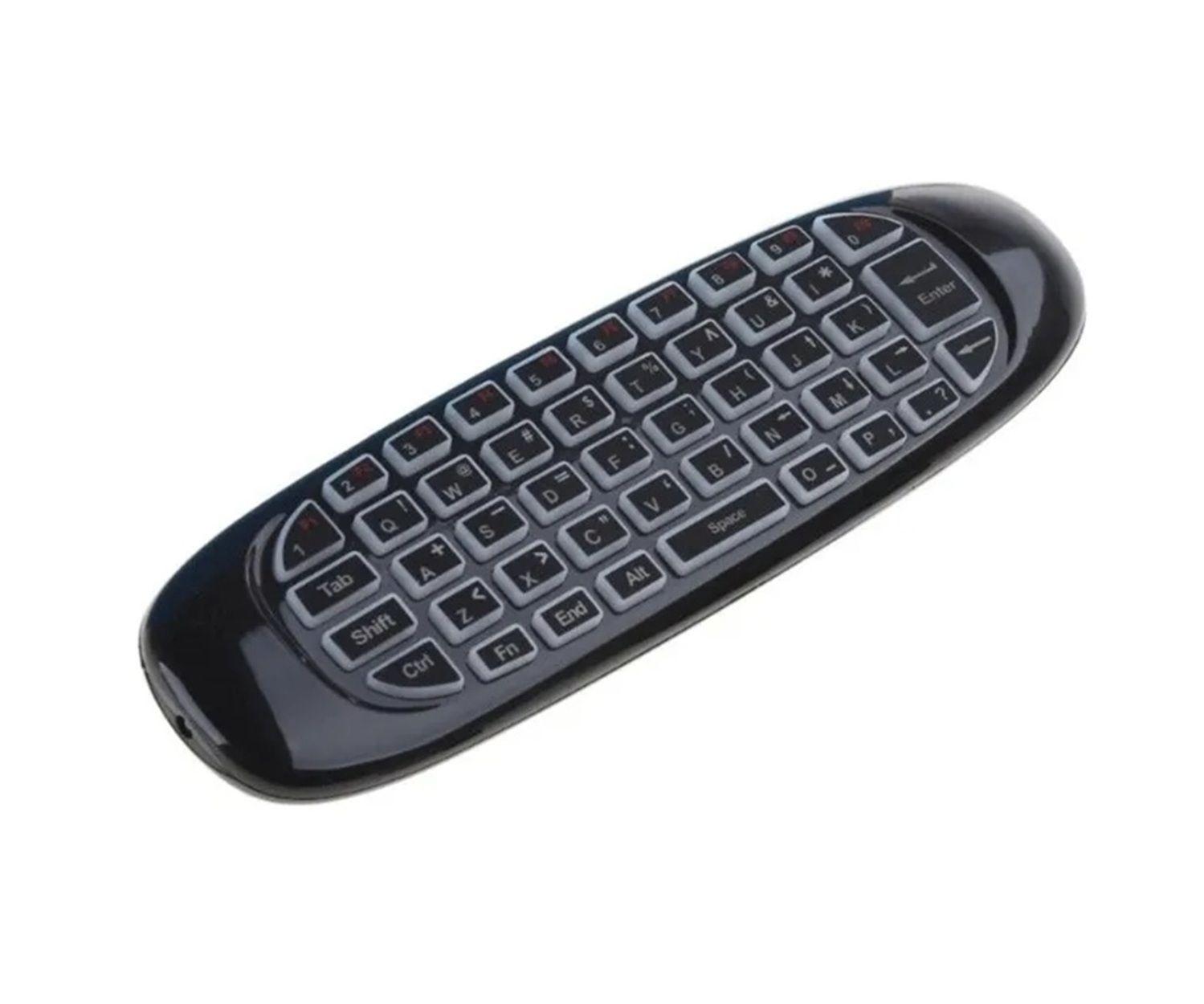 Control Air Mouse Teclado Inal mbrico Smart Tv Retroiluminad-3