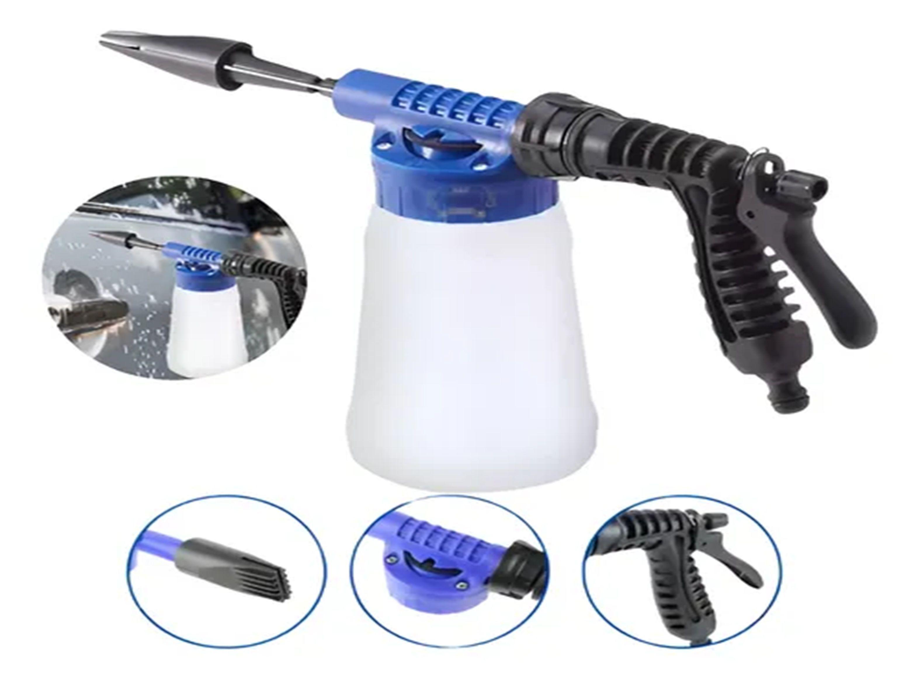 Pistola A Presion Para Lavar Autos Agua Jabon Espuma-0