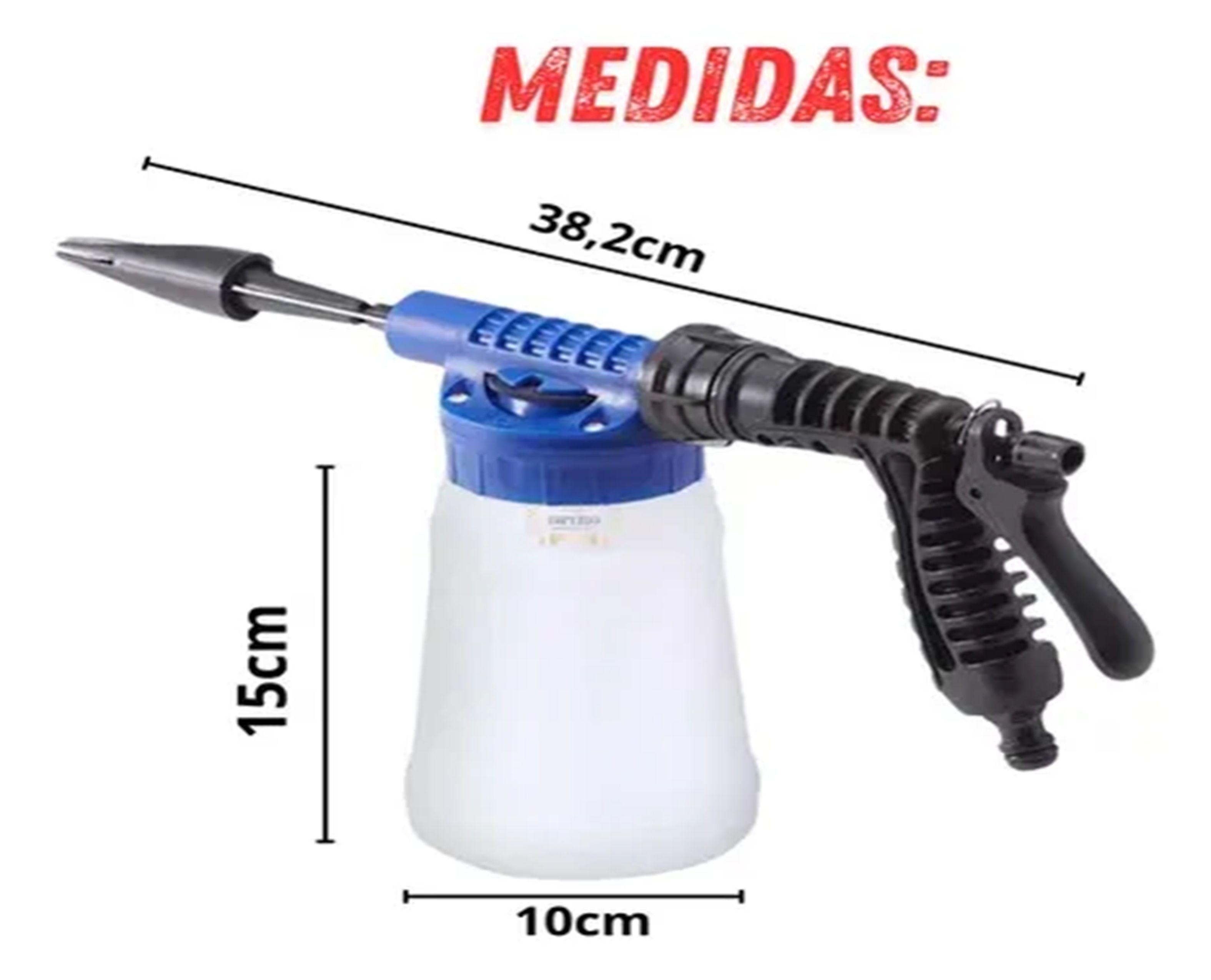 Pistola A Presion Para Lavar Autos Agua Jabon Espuma-1