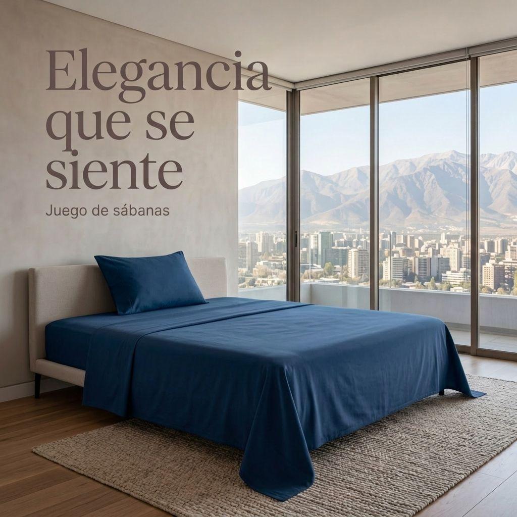 Juego De Sabanas Algodón 1.0 Plaza TWIN COLORES -2