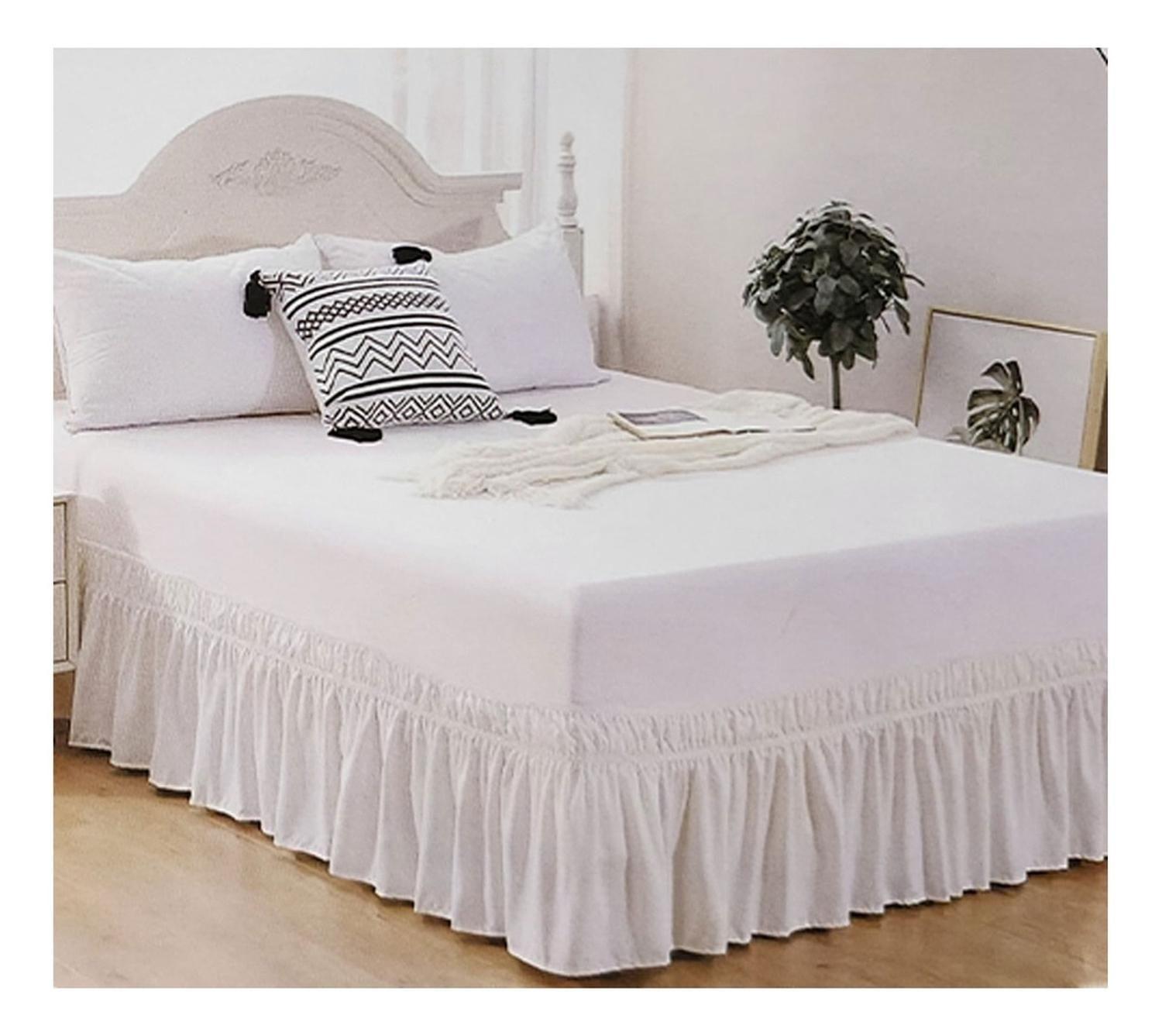 Faldon De Cama 2.0 Plazas (queen) Colores-0