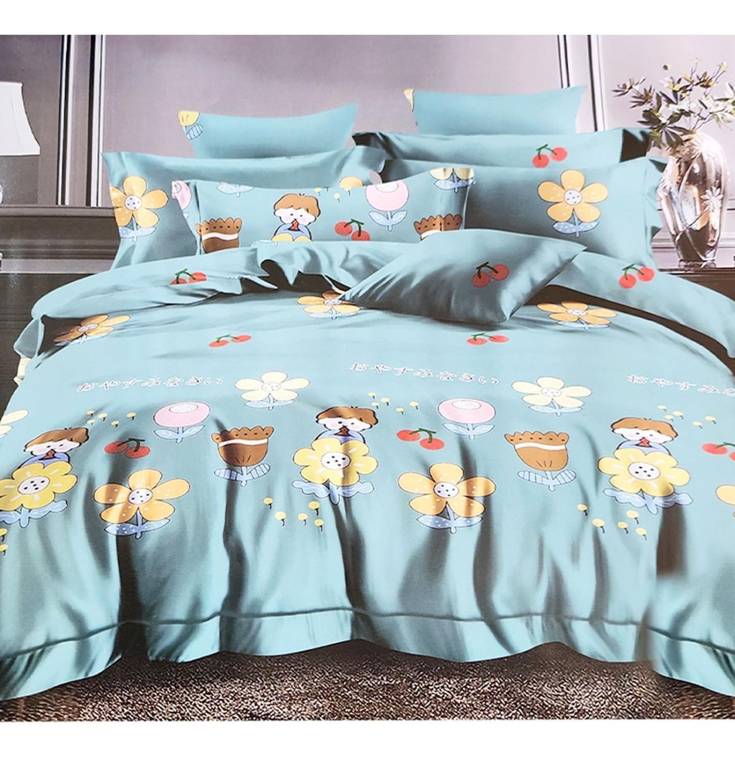 Juego De Sabana Infantil 1.5 Plazas 144 hilos Diseños-0