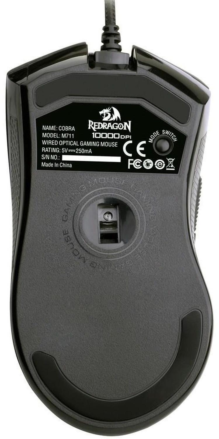 Mouse Gamer De Juego Redragon Cobra Chroma M711 Negro Rgb-2