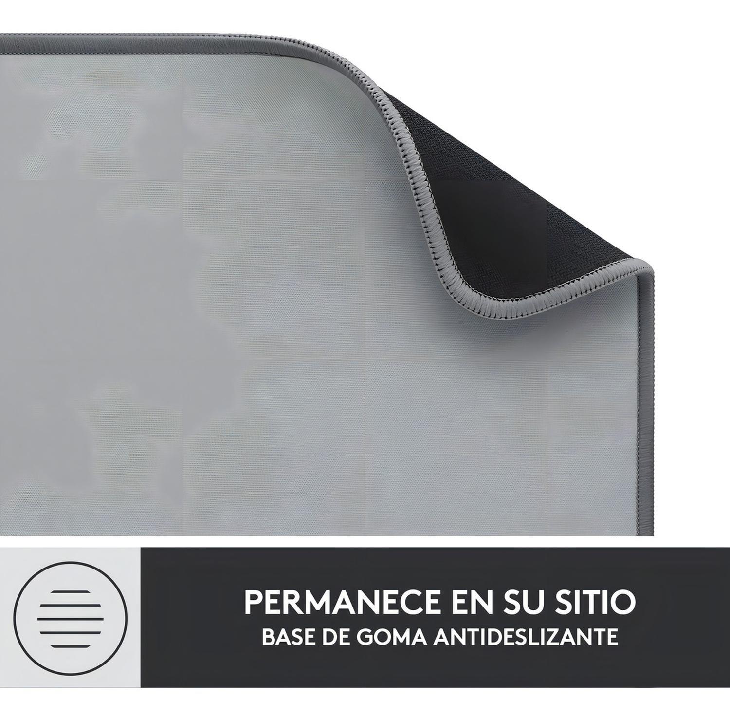 Padmouse Logitech Desk Mat Studio Grey 70x30cm Color Gris-3