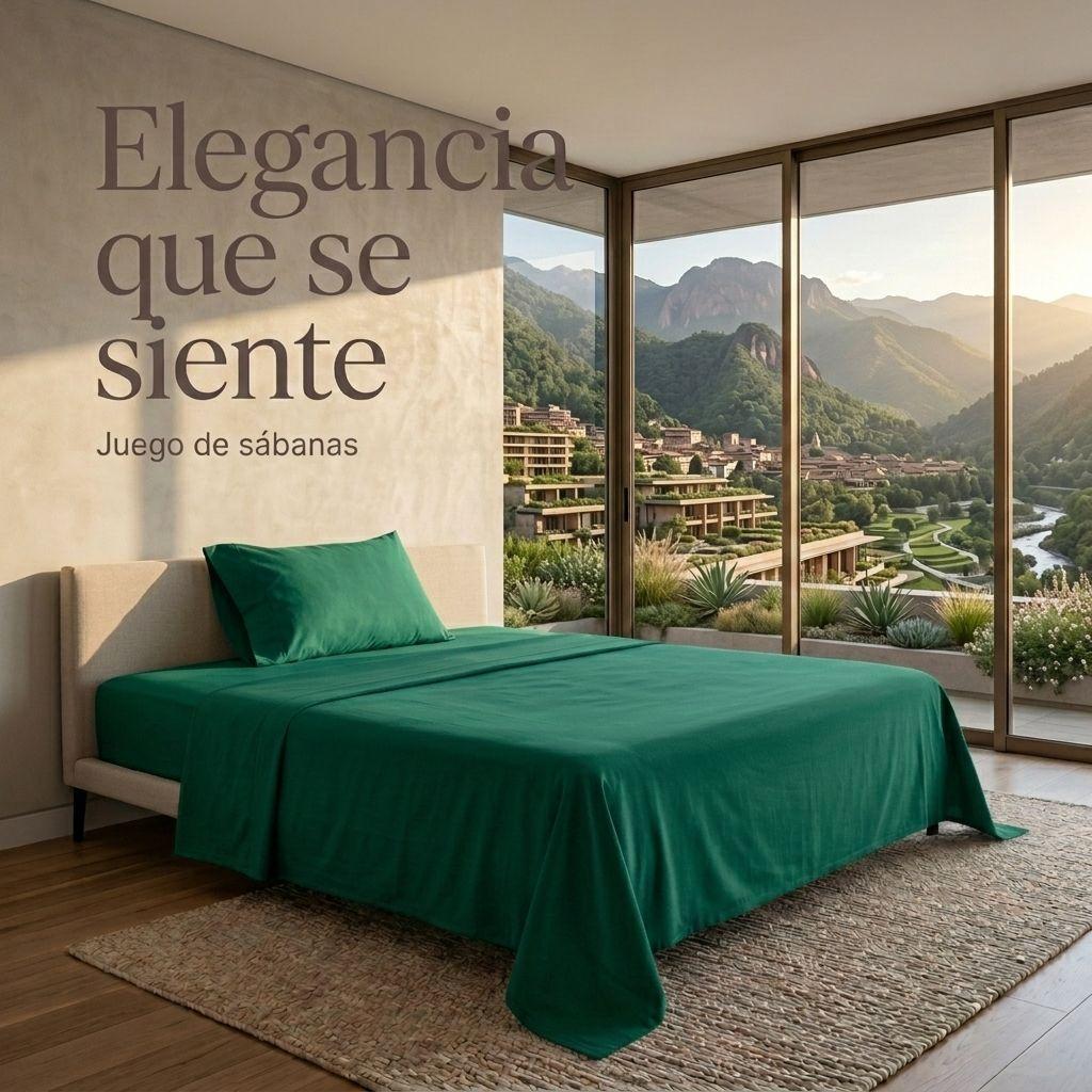 Juego Sábanas 800 Hilos 1 Plaza Twin de Algodón Suave Premium Dormitorio-4