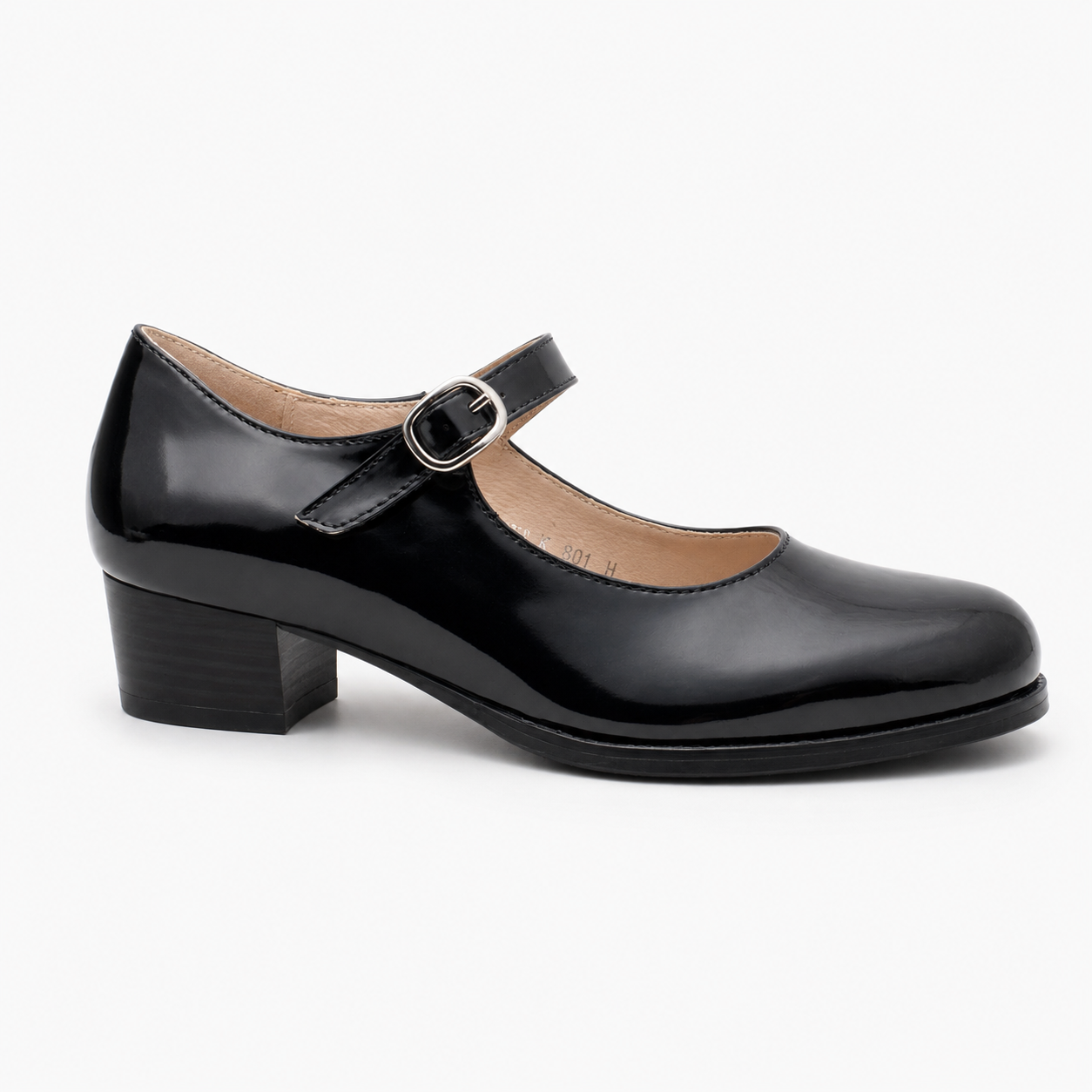Zapatos Folclóricos Mujer Charol 7293-6