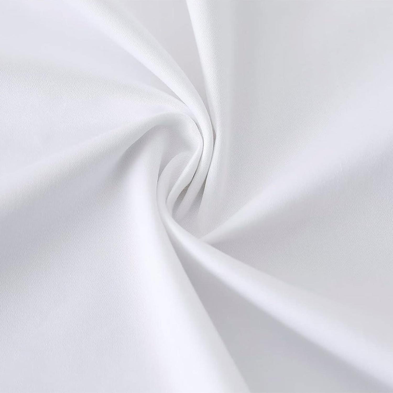 Juego De Sabana Premium 188 Hilos Super King Blanca-1