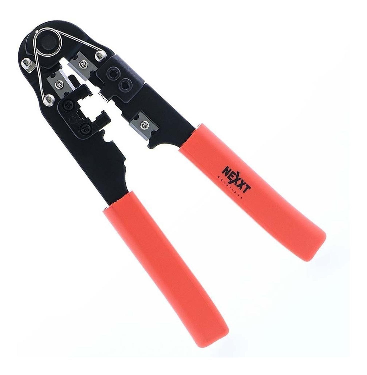 Alicate Crimpeador Rj45 - Nexxt Solutions - Tenaza Metálica-0