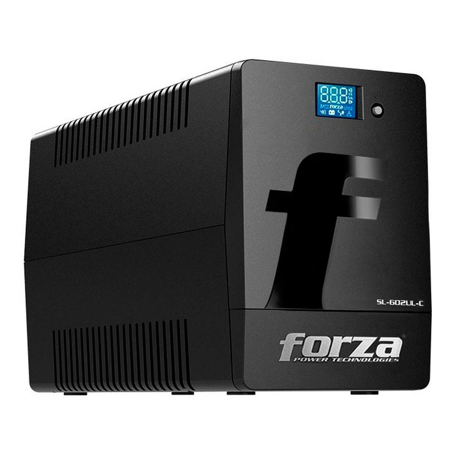 Ups Inteligente Forza Sl-602ul-c 600va/360w 220v - 3 Cei-1