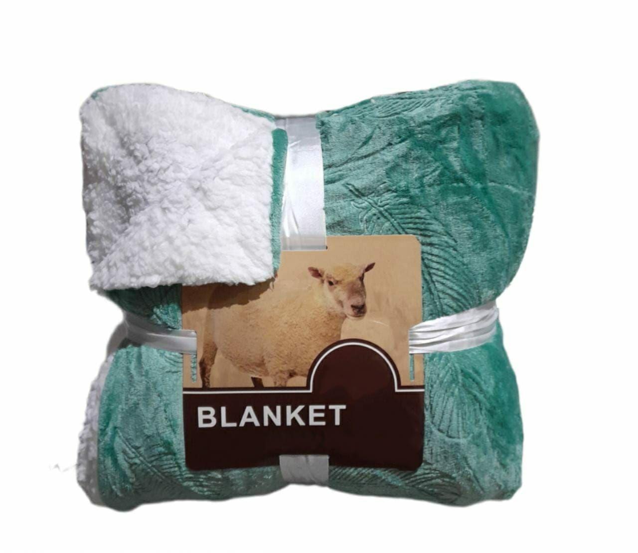 FRAZADA TEXTURIZADA SHERPA CON INTERIOR CHIPORRO2P-0