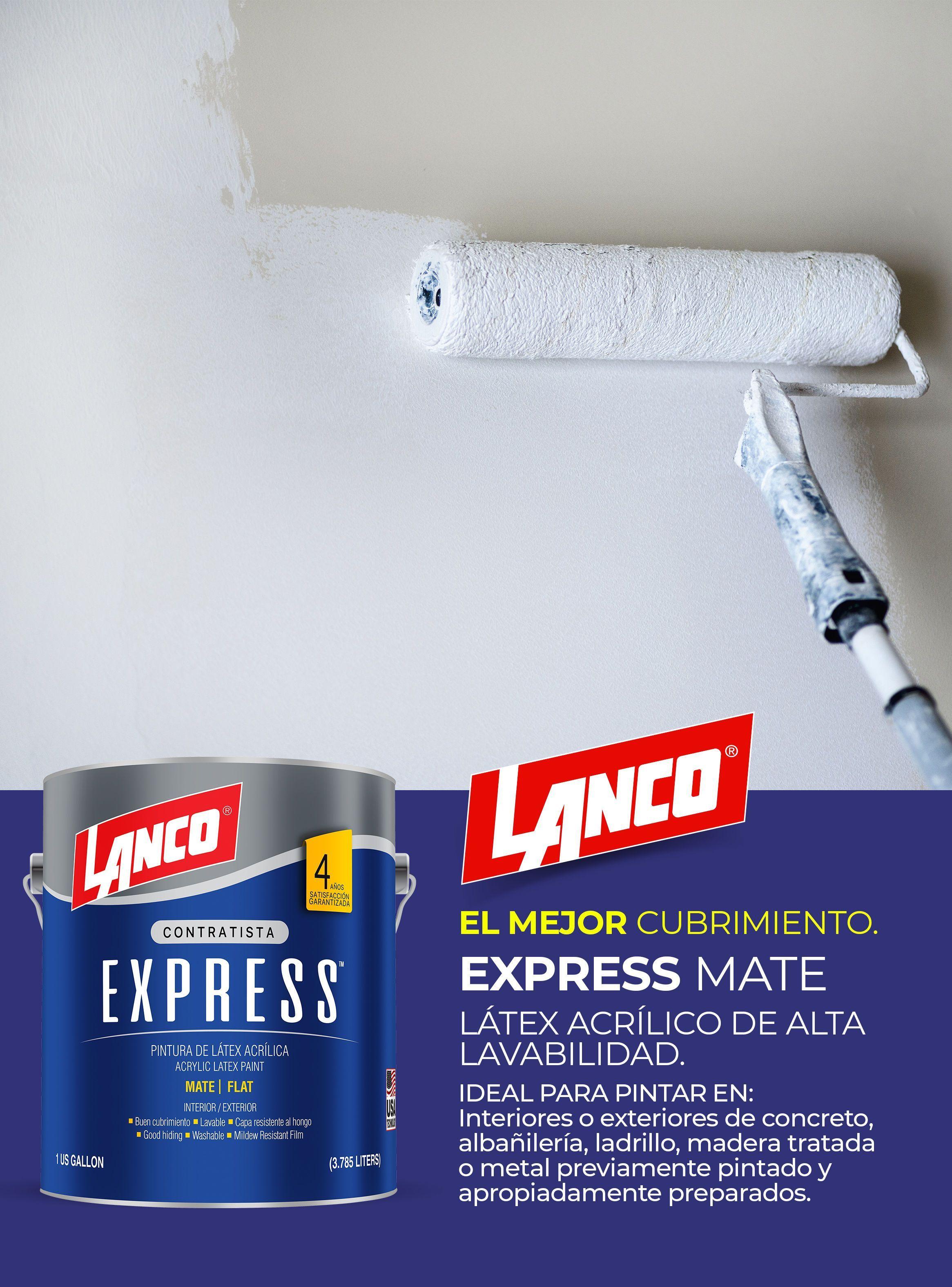 Pintura latex lanco express 5 GL-1