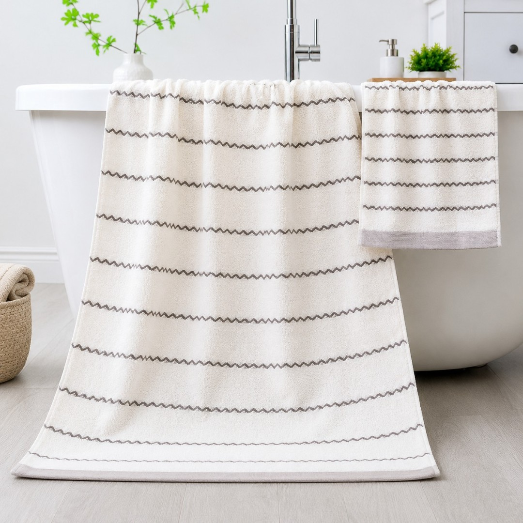 Toalla de baño con diseño 100x150cm-0