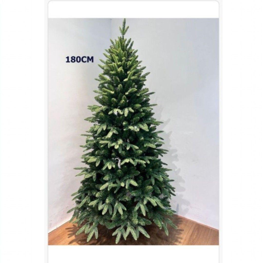 ARBOL DE NAVIDAD ARTIFICIAL HOJA REALISTA 180CM SDS50-1