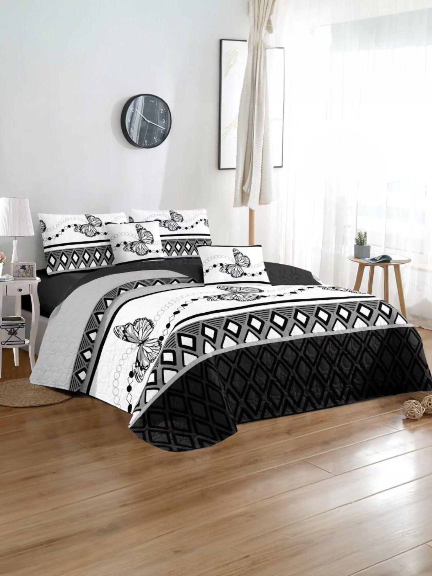 CUBRECAMA QUILT DE VERANO TF CON DISEÑO 2 PLAZAS 21-1