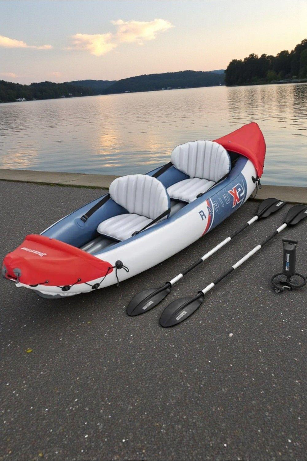 Kayak Inflable Para 2 Personas 200kg-1