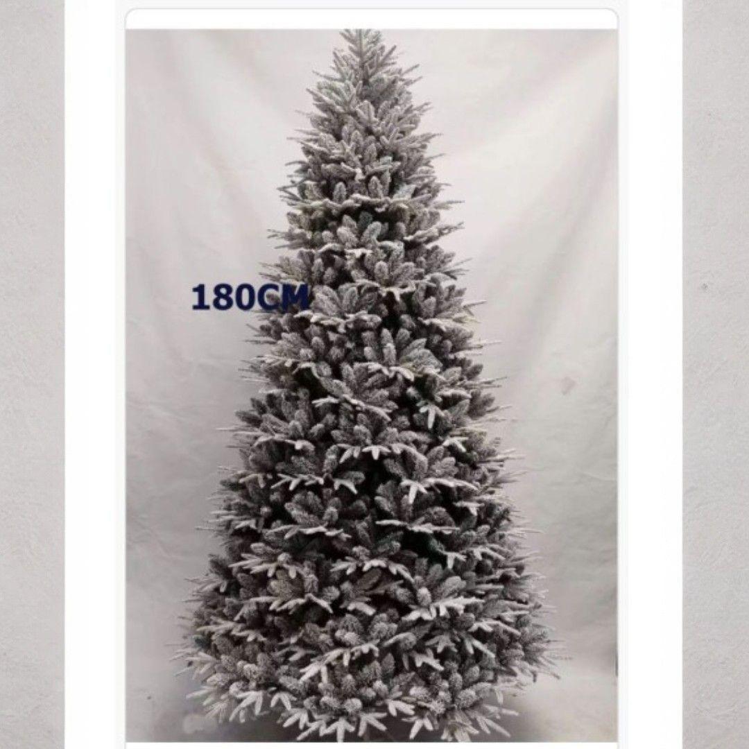 ARBOL DE PINO REALISTA NEVADO 180CM SDS56-0