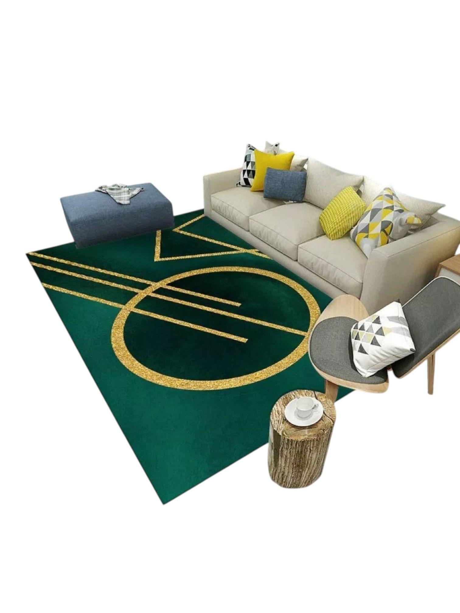 Alfombras lisa Con Diseño 3D Medidas 200 x 240 cm -0