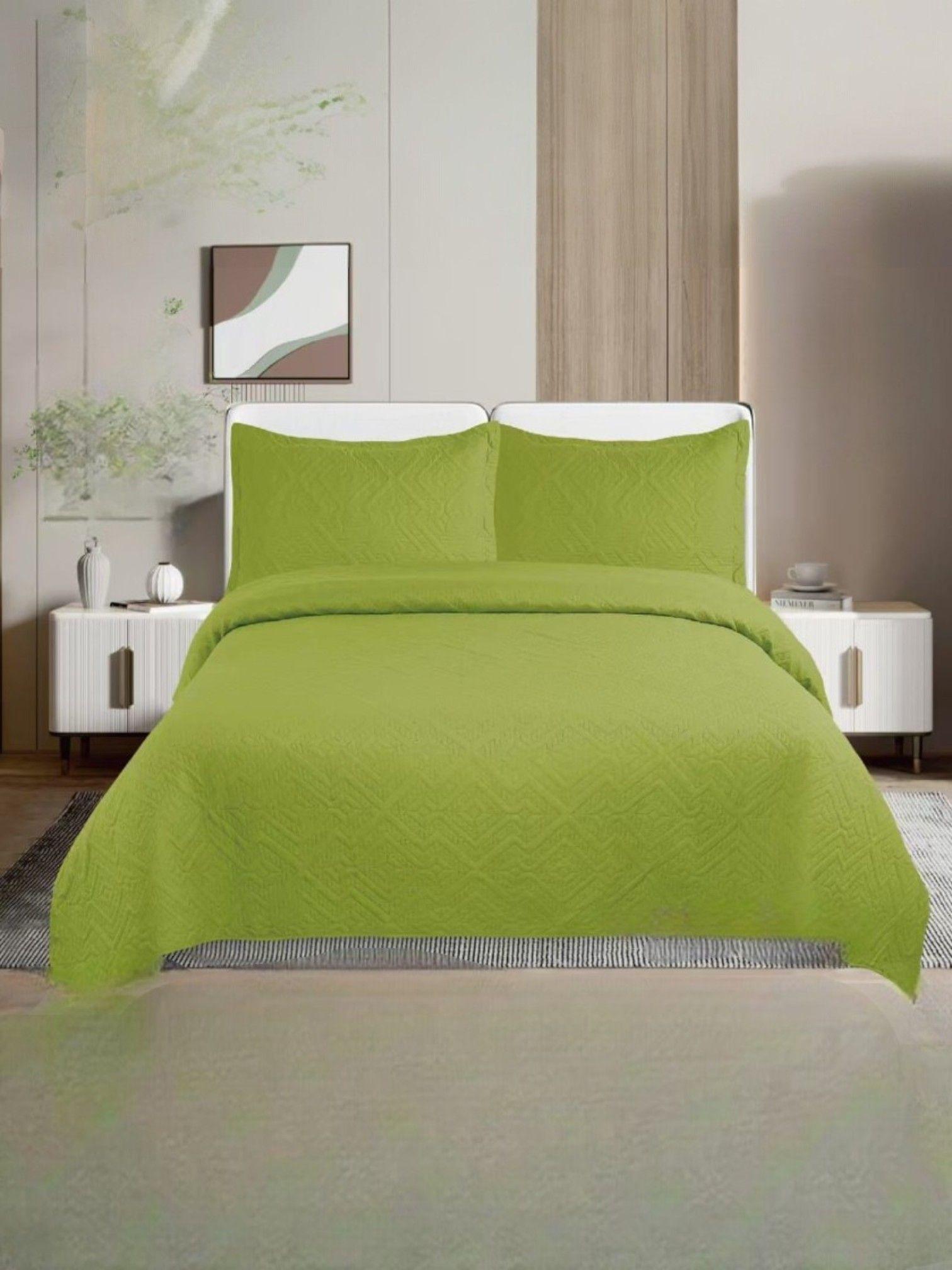 CUBRECAMA QUILT DE VERANO UNICOLOR TF 2P 03-1