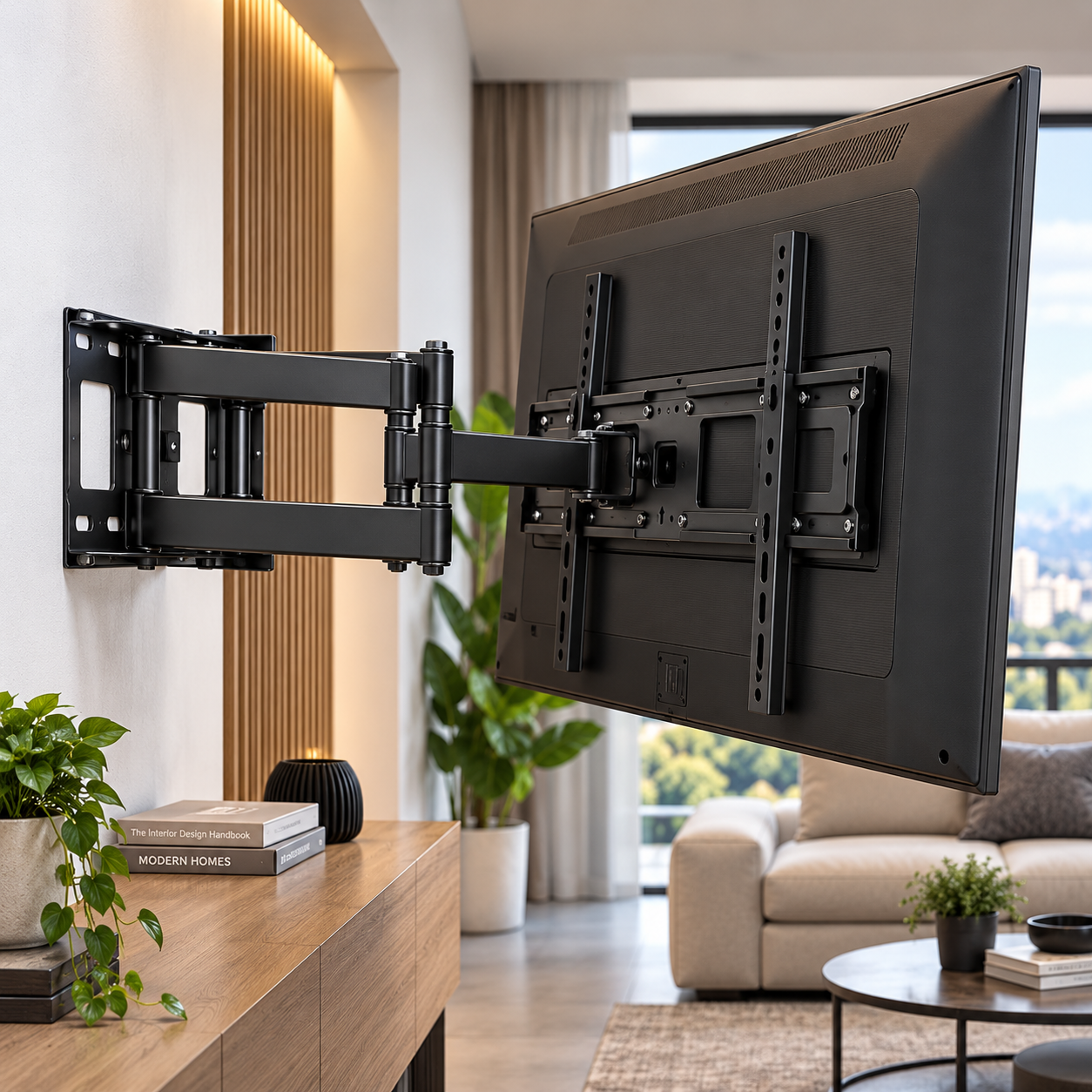 Soporte Articulado de Pared para TV 40 a 80 Full Motion M767 1600-2