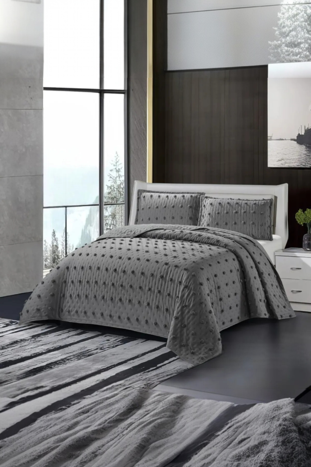 Cubrecama King quilt verano semi acolchados 03-1