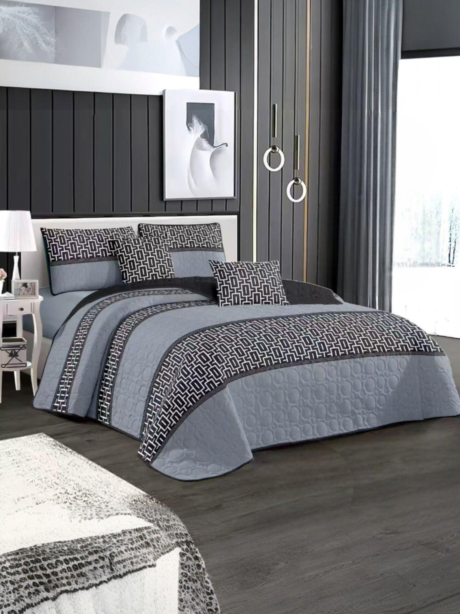 CUBRECAMA QUILT DE VERANO TF CON DISEÑO 2 PLAZAS 27-1
