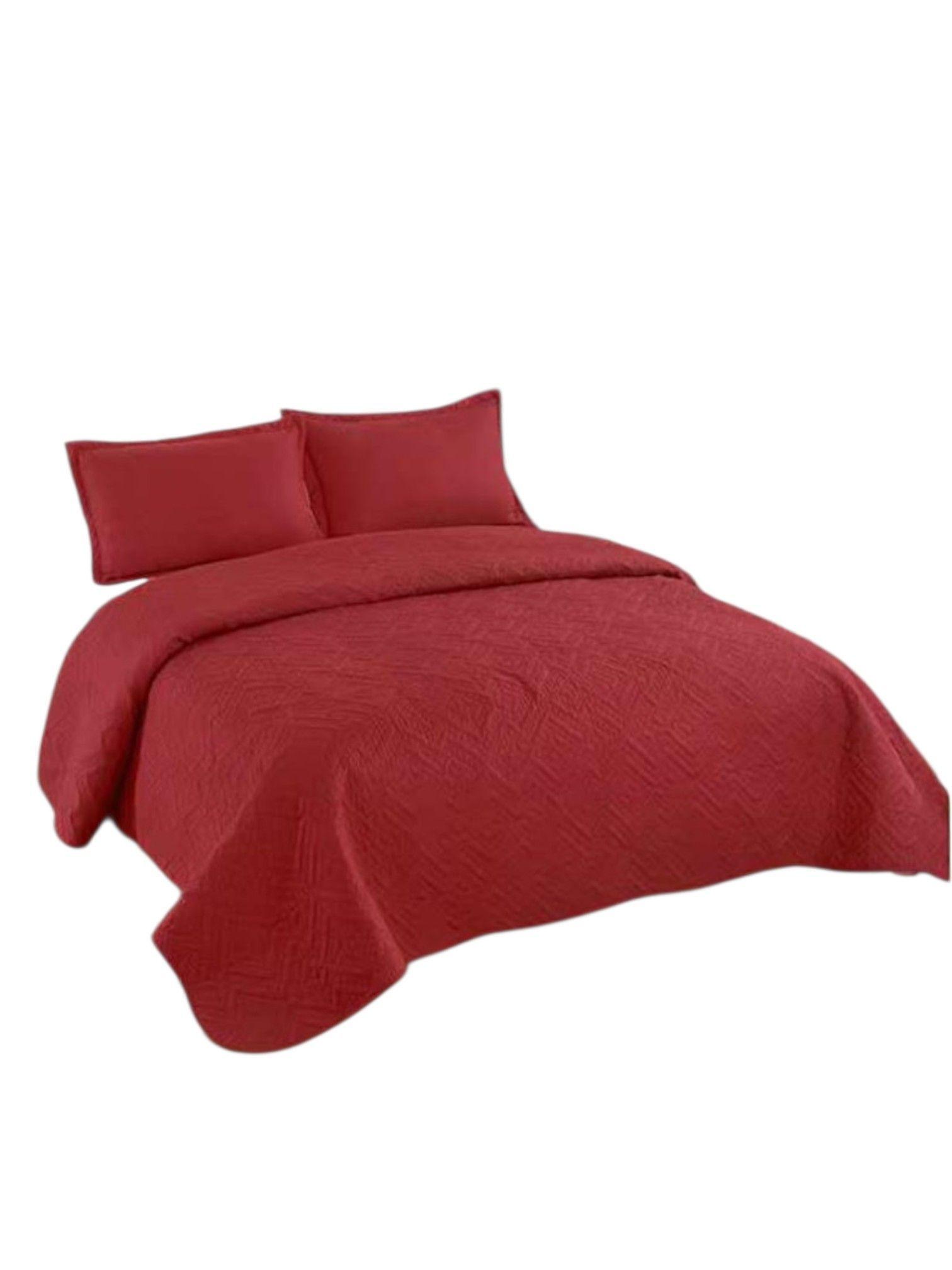 CUBRECAMA QUILT DE VERANO UNICOLOR TF KING 20-0