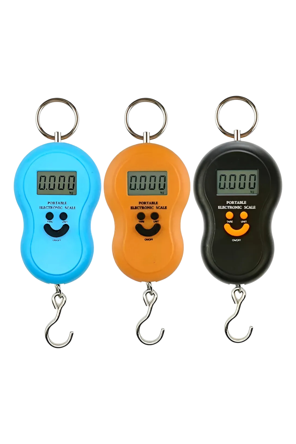 Báscula Digital Suspendida Con Gancho Para Bolso De 50 Kg Negro-2