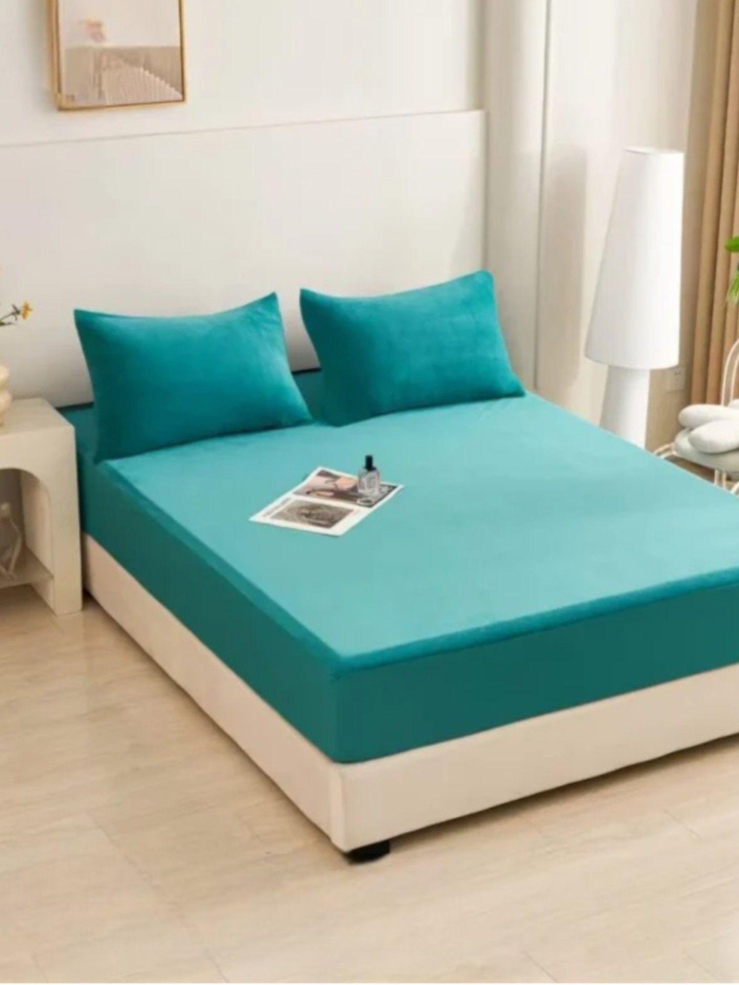 CUBRECOCLCHON PLUSH IMPERMEABLE KING COLOR CALIPSO-1