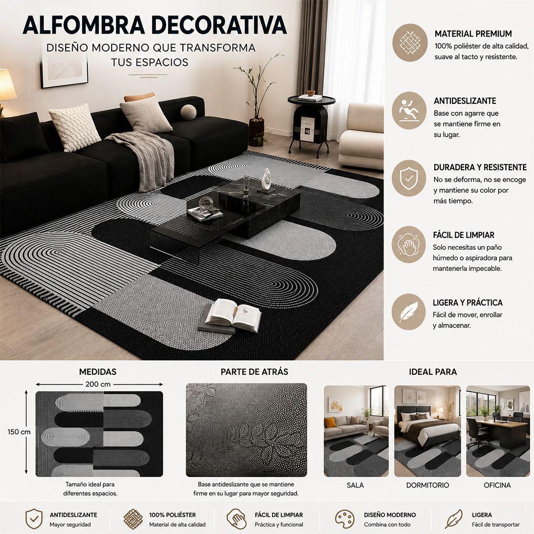 ALFOMBRAS CON DISEÑO 150X200CM MEIPULIS 11-1