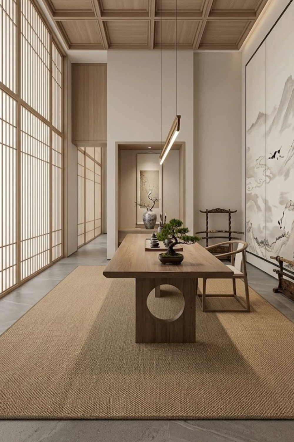 Alfombra Estilo Sisal sint tico 200X240 Cm-2