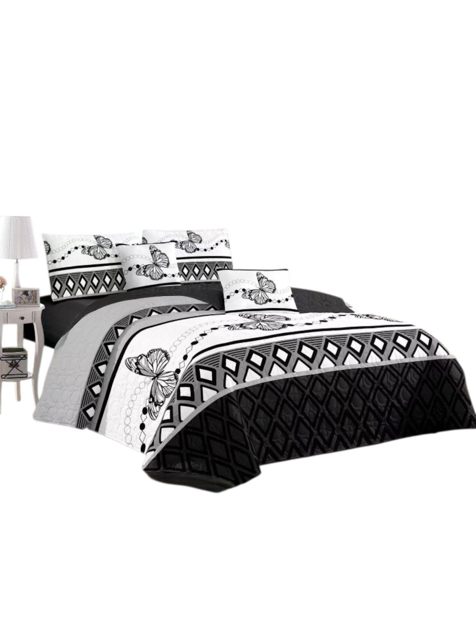 CUBRECAMA QUILT DE VERANO CON DISEÑO TF KING 08-0