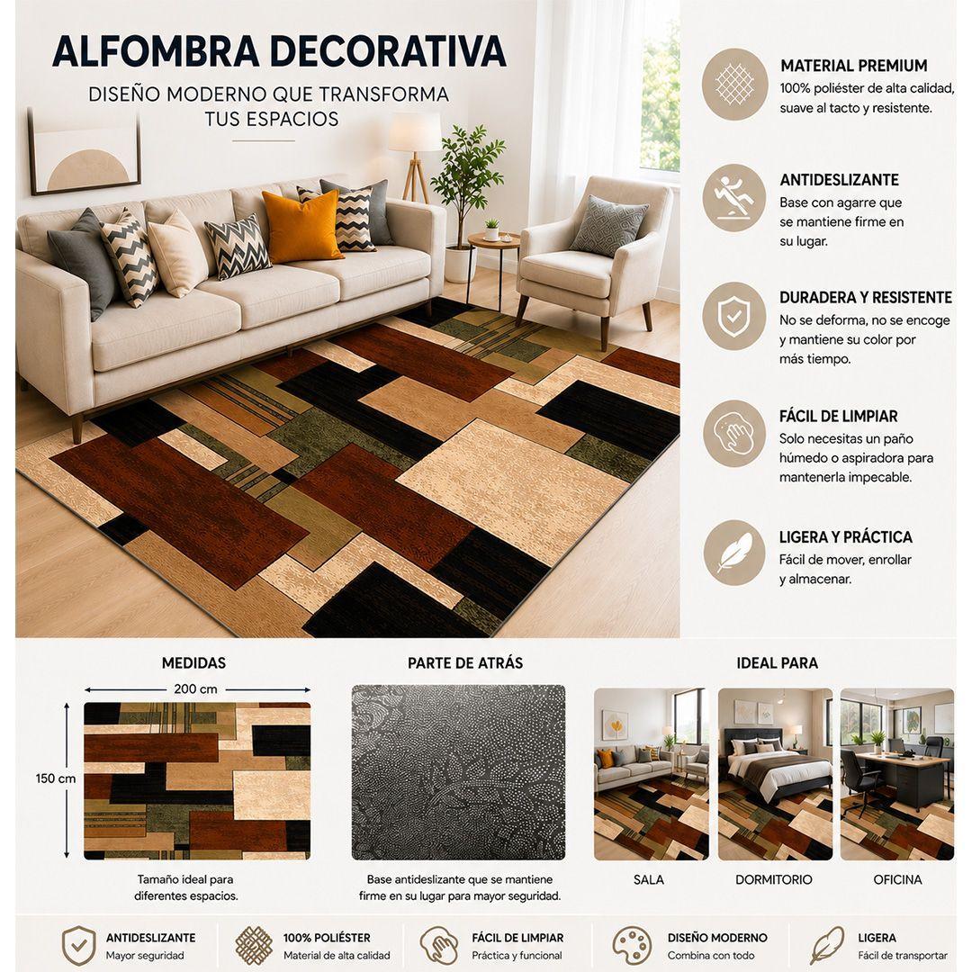 ALFOMBRAS CON DISEÑO 150X200CM MEIPULIS 15-2