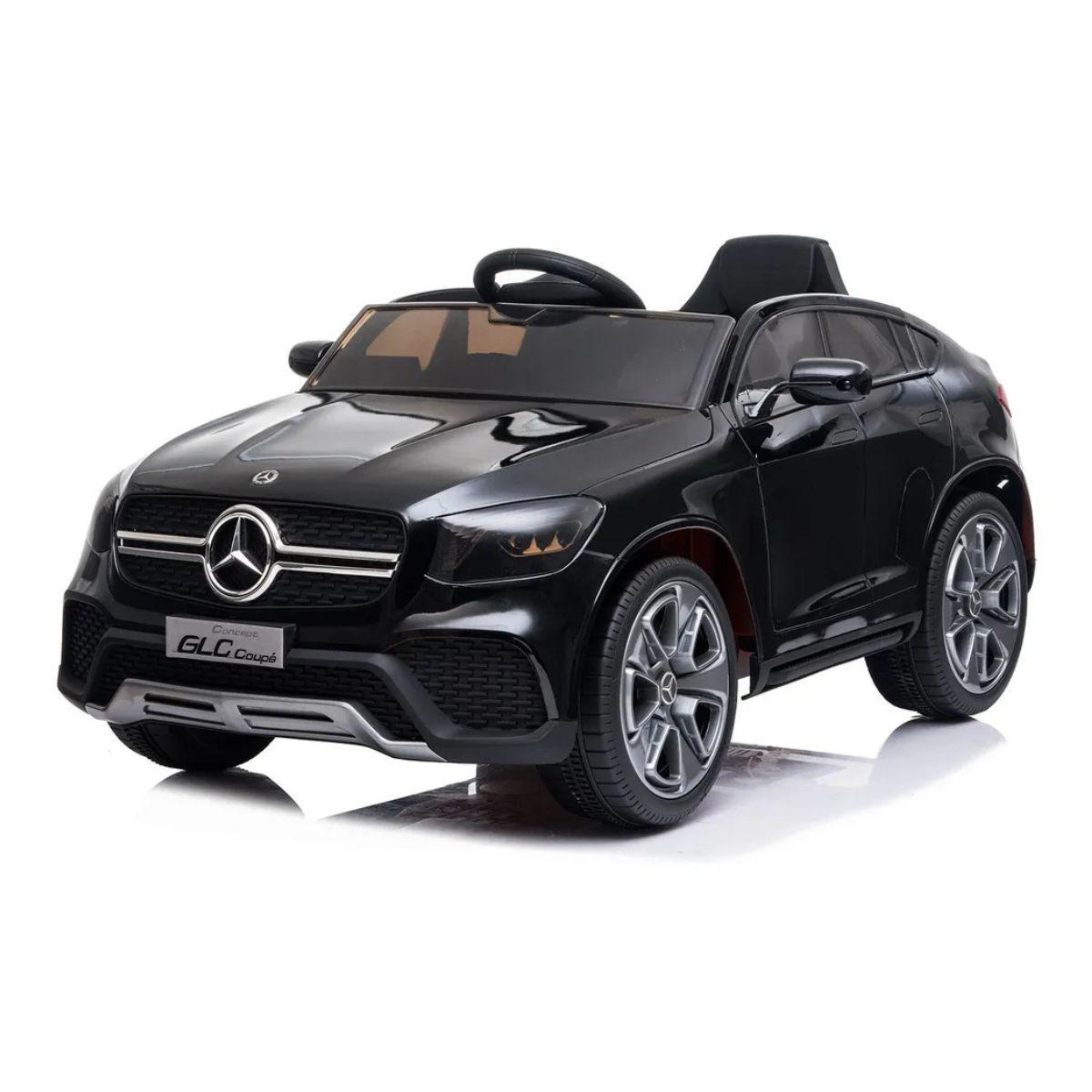 Auto Eléctrico Mercedes GLC Coupé- Negro-0