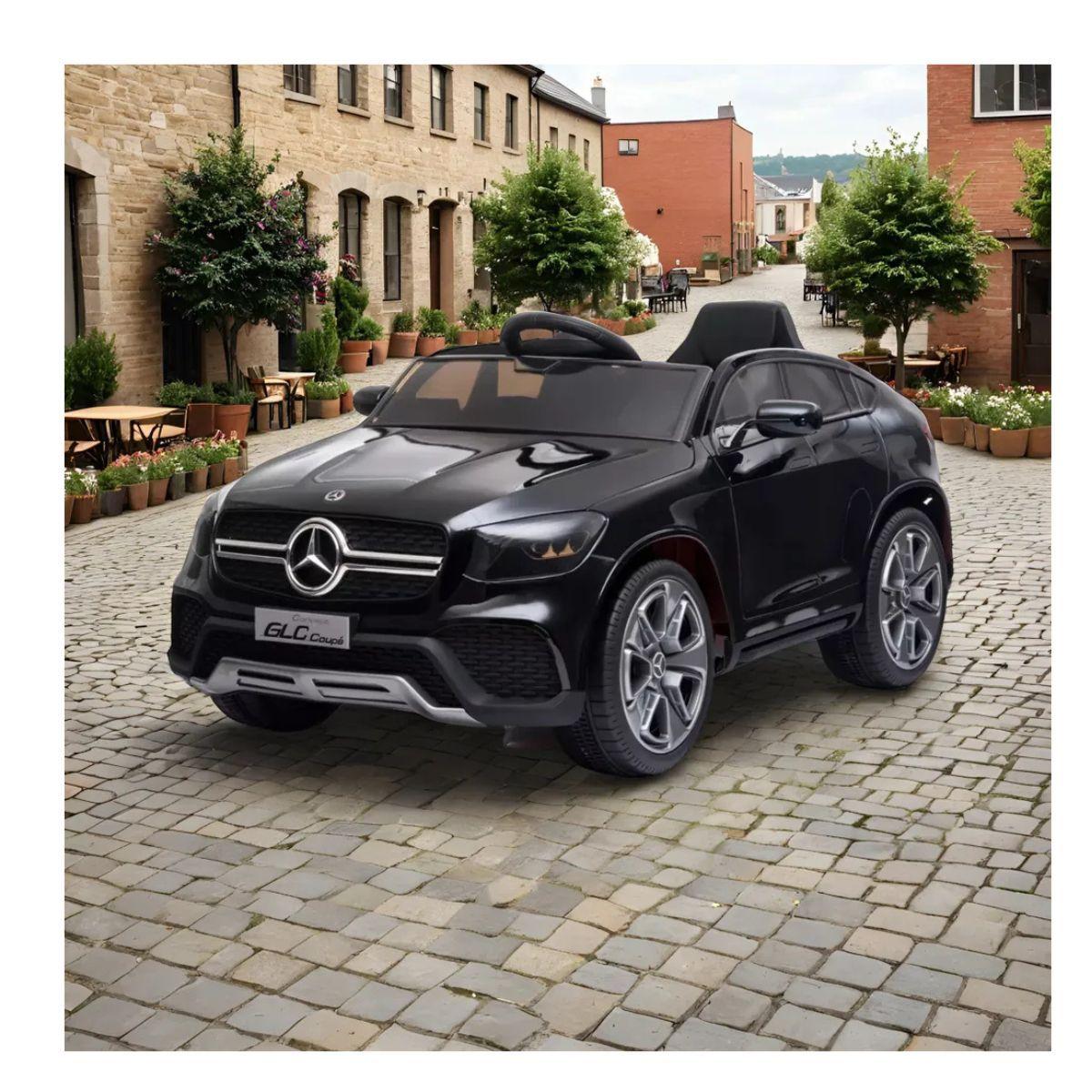 Auto Eléctrico Mercedes GLC Coupé- Negro-2