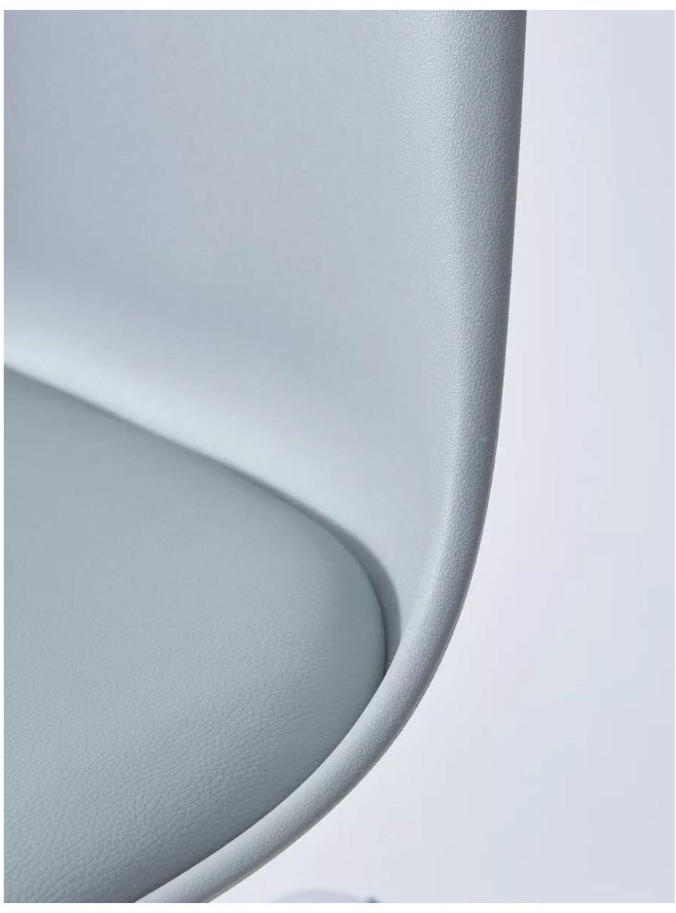 Silla Tulip de Escritorio, Oficina- Gris-3