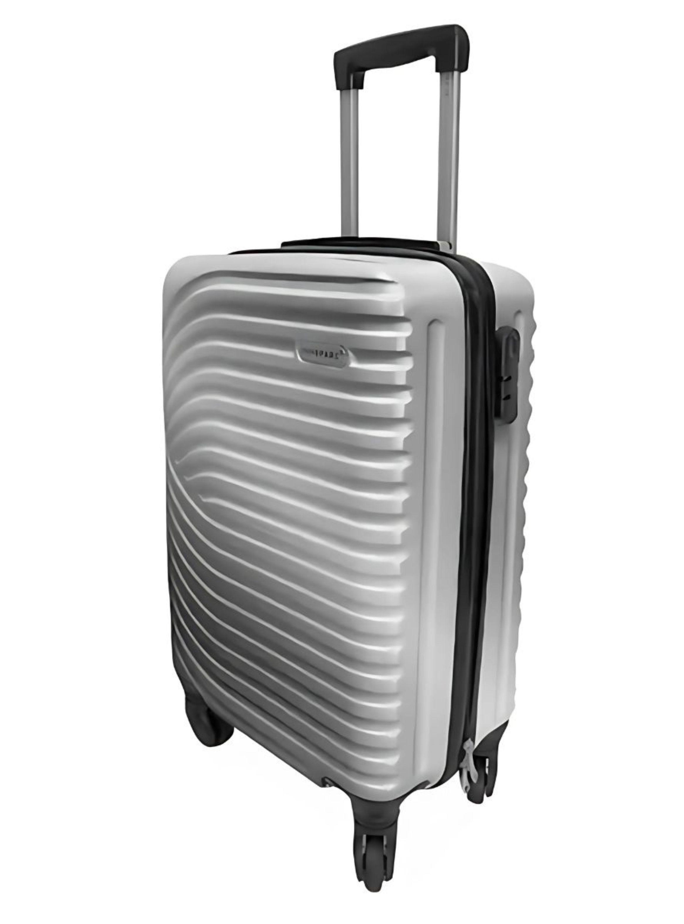 Set 3 Maletas Abs Ruedas 360°- PLATA-0