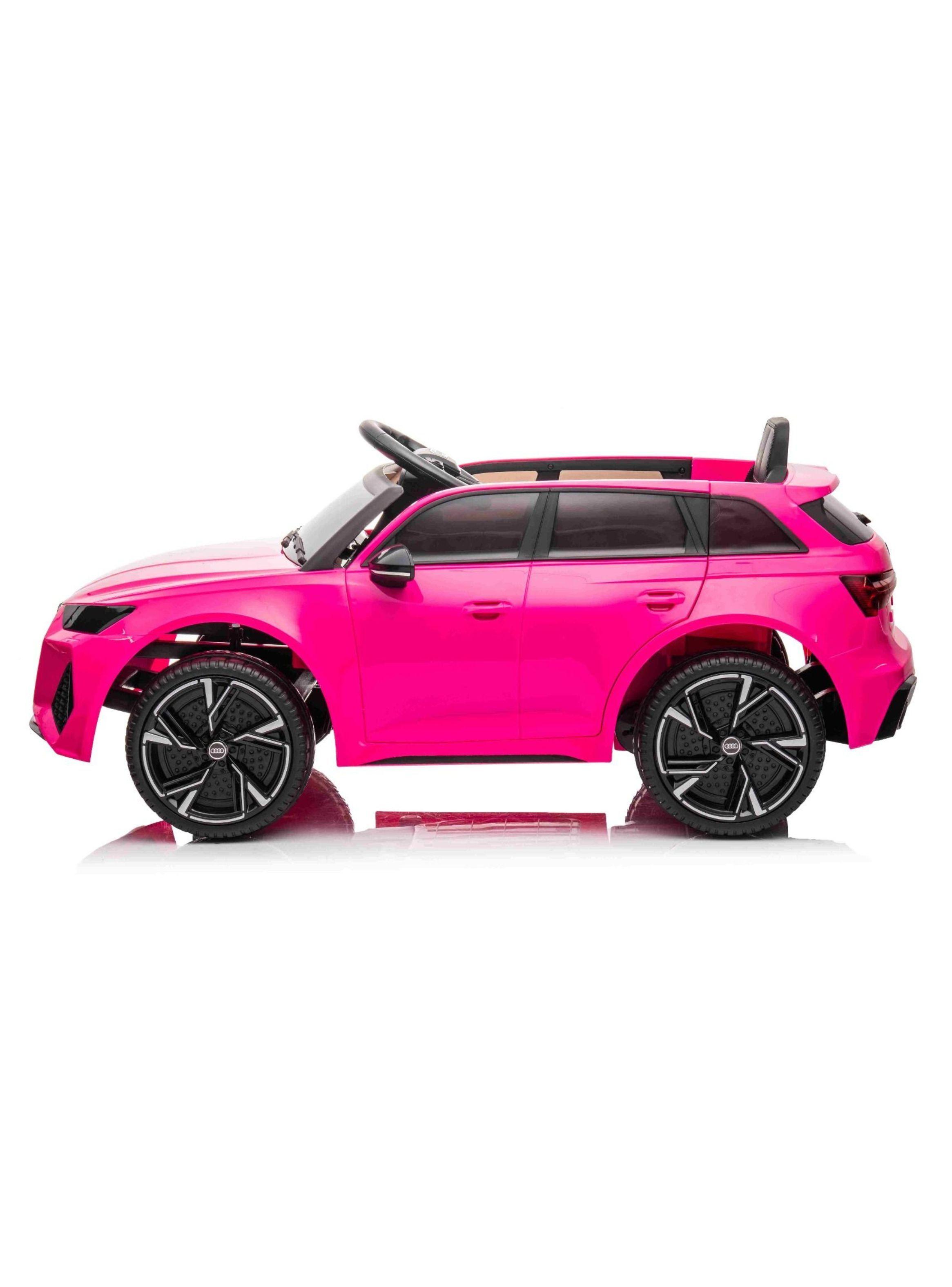Auto Eléctrico Audi RS6- Rosado-5