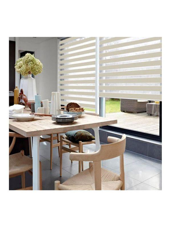 Cortina Roller Zebra Blackout 60x240cm - Lino-4