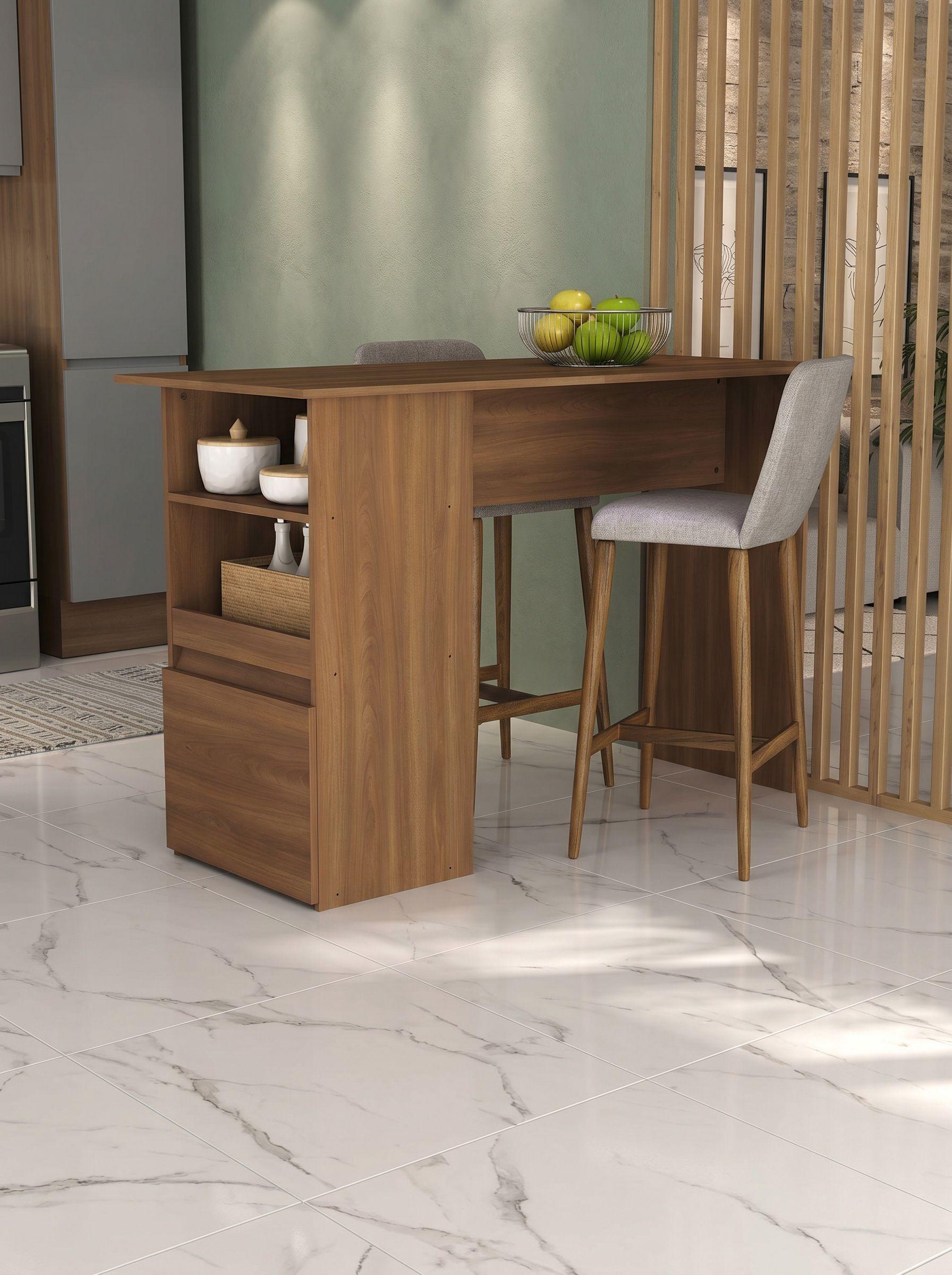 Mesa Alta Isla para Cocina- Café-2