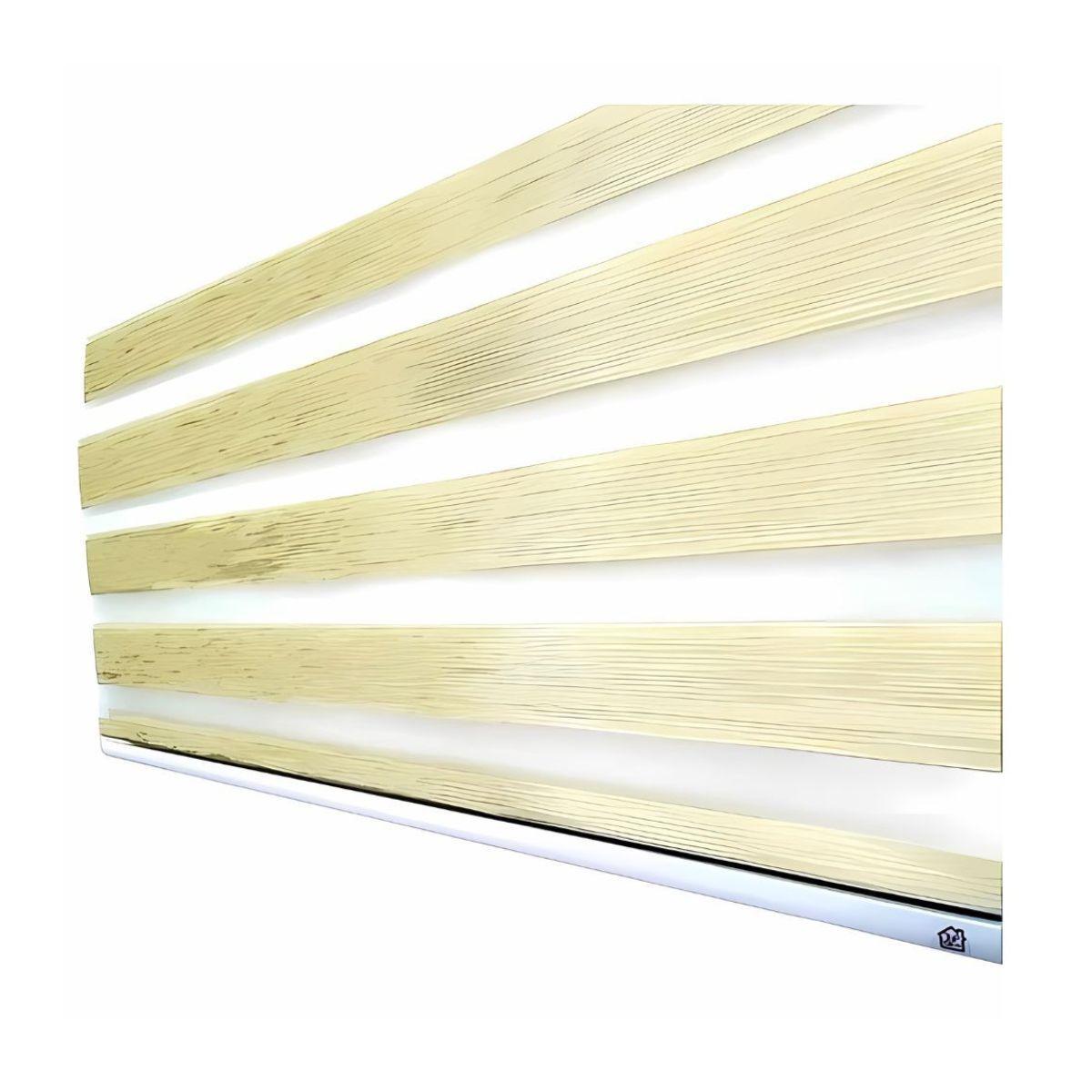 Cortina Roller Zebra 120x240cm Color Dorado, Dorada-1