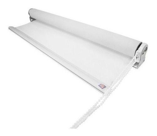 Cortina Roller Blackout 90x240cm Color Blanco,-0