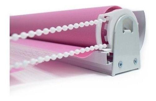 Cortina Roller Zebra 180x240cm Color Rosa,-2