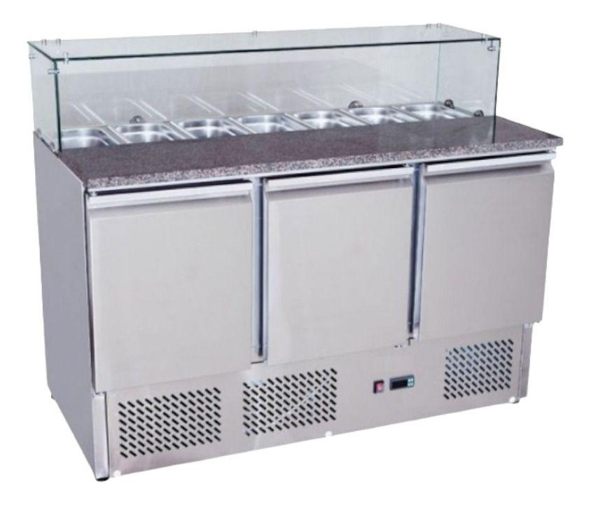 Meson Salsero Cupula De Vidrio 1.40 Mts Esl-3864 BOZZO-0