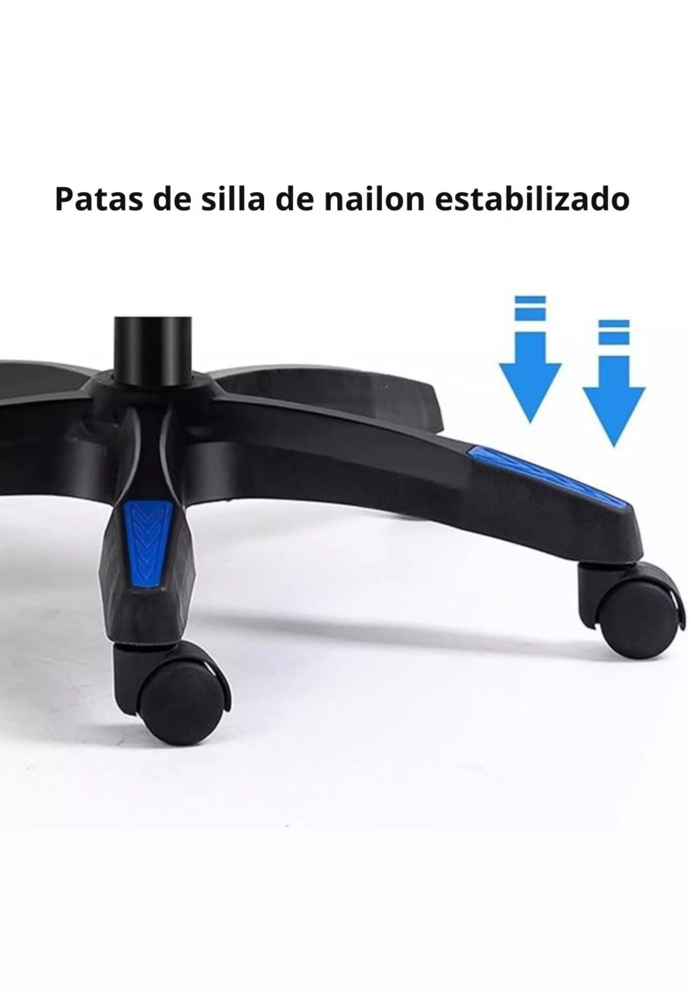 Silla Gamer Jiqiao Negro/Blanco-2